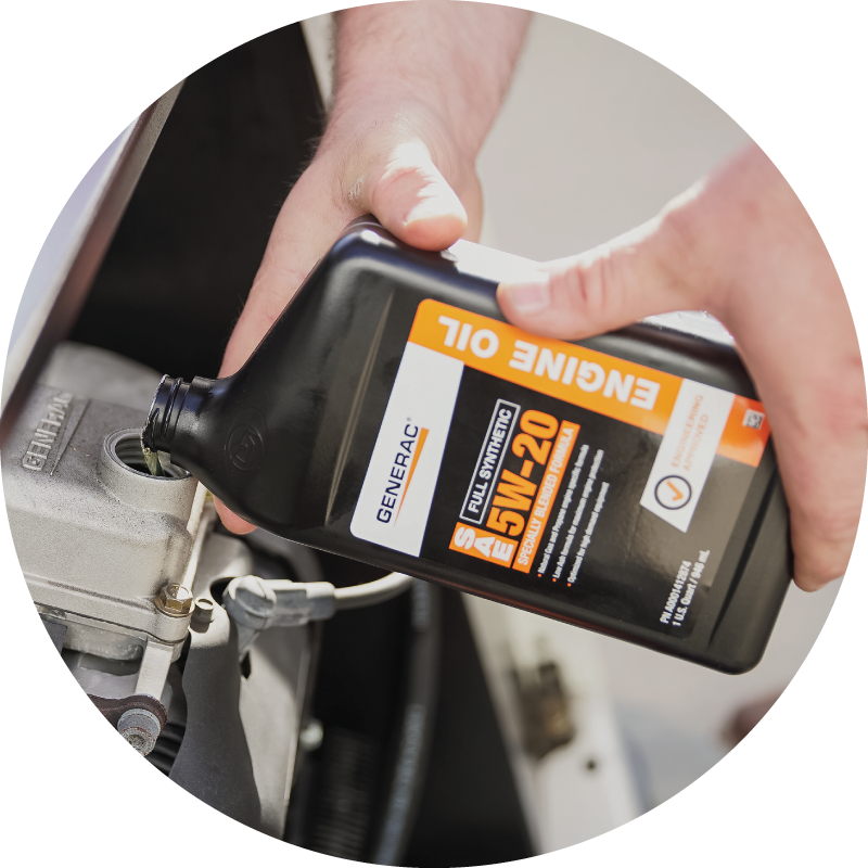 Generac Engine Oil Available at Generator Supercenter of Shreveport